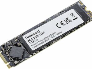 Intenso M.2 SSD interno SATA III Top Performance, 512 GB, 520Mb/s, Unità a stato solido