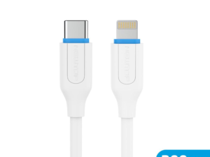 Cavo di ricarica USB-C - Lightning 20W 3A - 200cm - bianco - NEWTOP